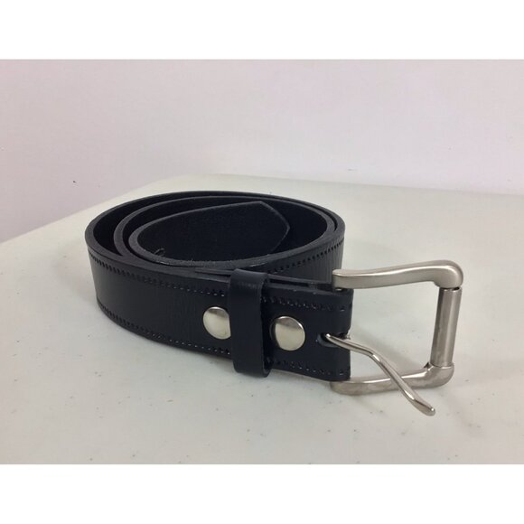 Top Grain Leather Belt Made in USA Mens 32 - Picture 1 of 6